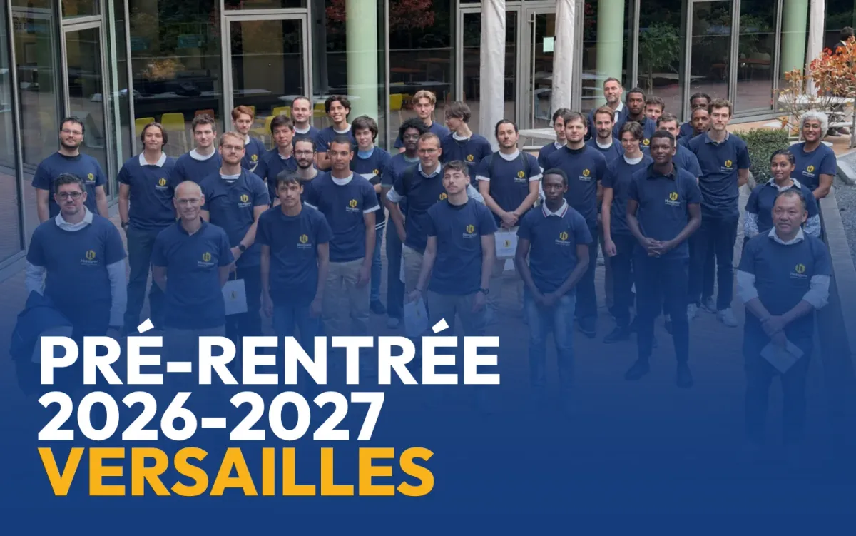Pré-rentrée 2026-2027 : le campus de Versailles au complet